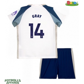 Tottenham Hotspur Archie Gray #14 Hemmaställ Barn 2025-26 Kortärmad (+ Korta byxor)